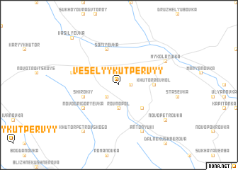 map of Vesëlyy Kut Pervyy