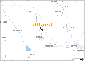 map of Veselyy Kut