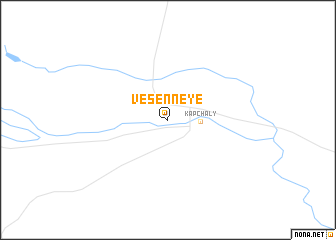 map of Vesenneye