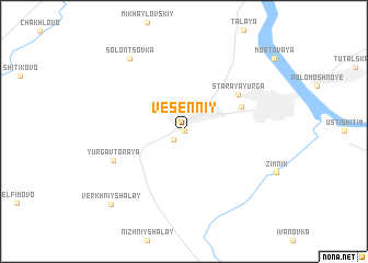 map of Vesenniy