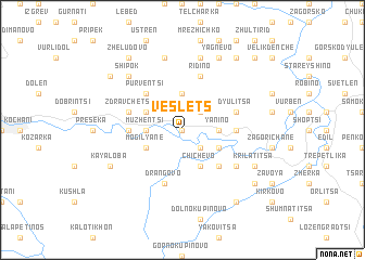 map of Veslets