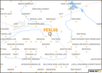 map of Veslud