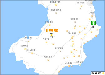 map of Véssa