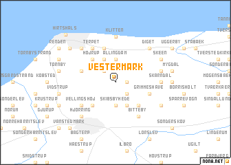 map of Vestermark