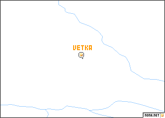 map of Vetka