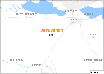 map of Vetlyanka