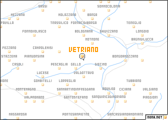 map of Vetriano
