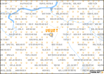 map of Veurt