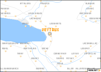 map of Veytaux