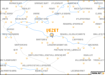 map of Vezet