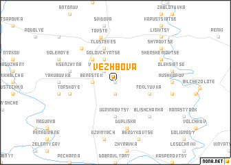 map of Vezhbova