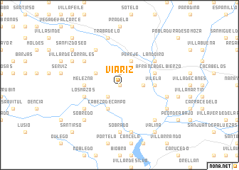 map of Viariz