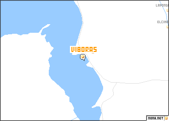 map of Víboras