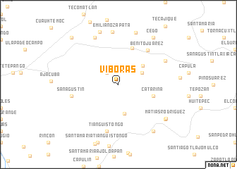 map of Víboras