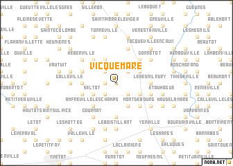 map of Vicquemare