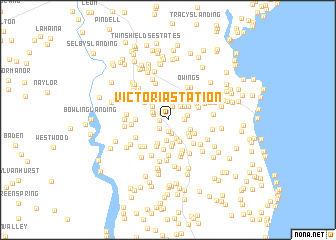 map of Victoria Station