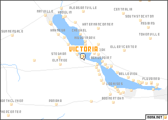 map of Victoria