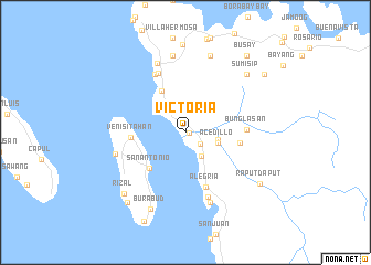 map of Victoria