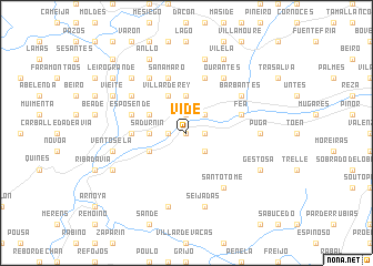 map of Vide