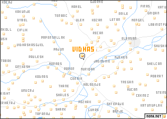 map of Vidhas