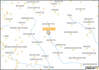 map of Vidrar