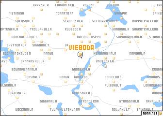 map of Vieboda