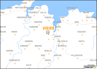 map of Vieiro