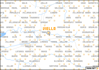 map of Viella