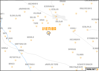 map of Vienība