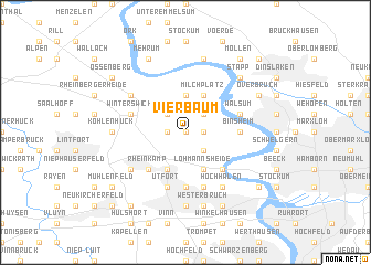 map of Vierbaum