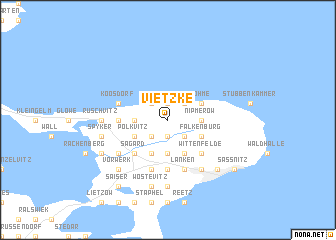 map of Vietzke