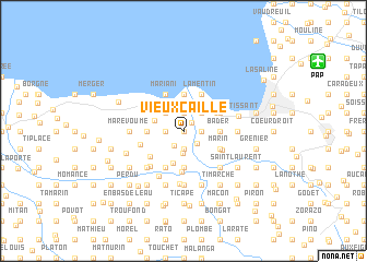 map of Vieux Caille