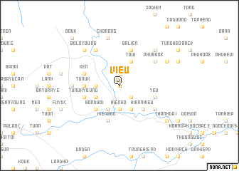 map of Viêu