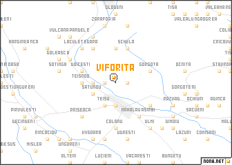 map of Viforîta