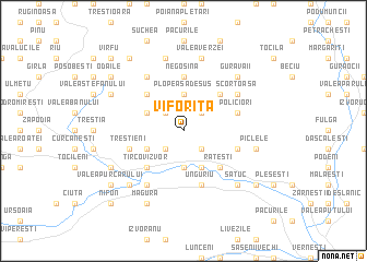 map of Viforîta