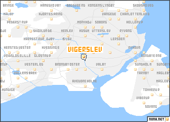 map of Vigerslev