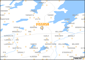 map of Viggåsa