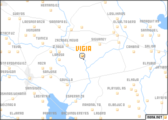 map of Vigía
