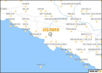 map of Vignana