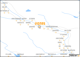 map of Vignäs