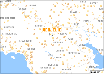 map of Vignjevići