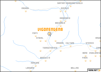 map of Vigo Rendena