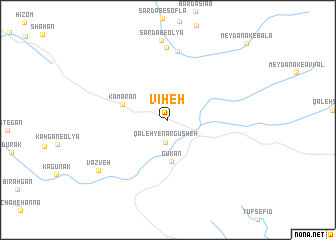 map of Vīheh