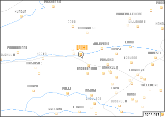 map of Vihi