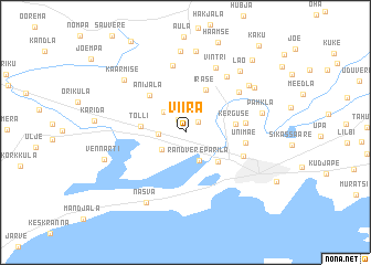 map of Viira