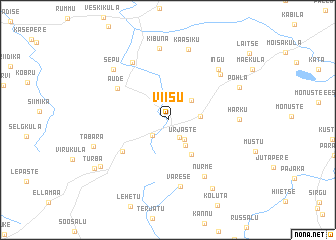 map of Viisu