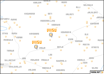 map of Viisu