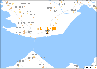 map of Viiterna