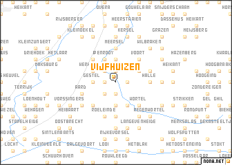 map of Vijfhuizen