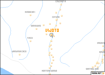 map of Vijoto